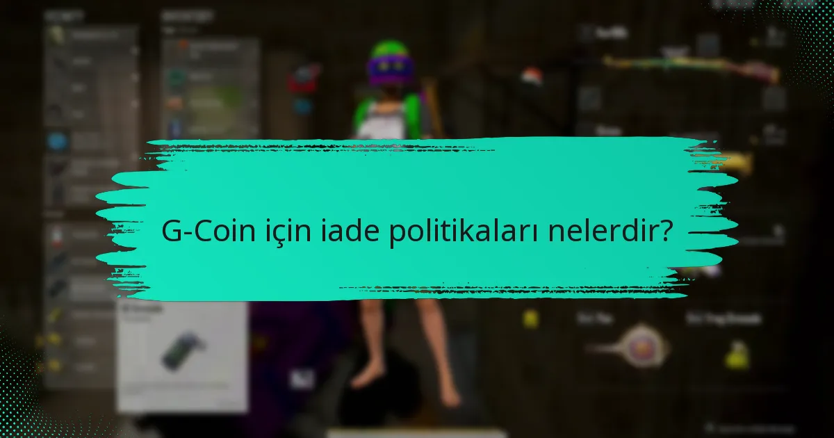 G-Coin hesabınızı etkili bir şekilde nasıl yönetirsiniz?