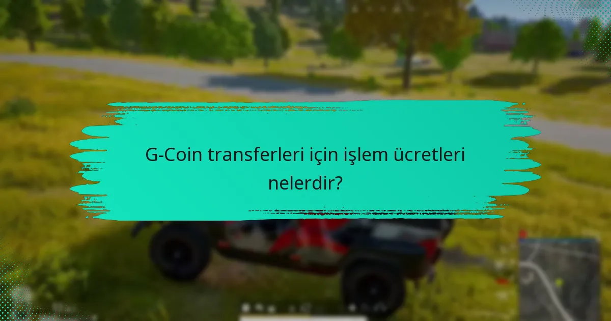G-Coin işlemlerimin güvenliğini nasıl sağlayabilirim?