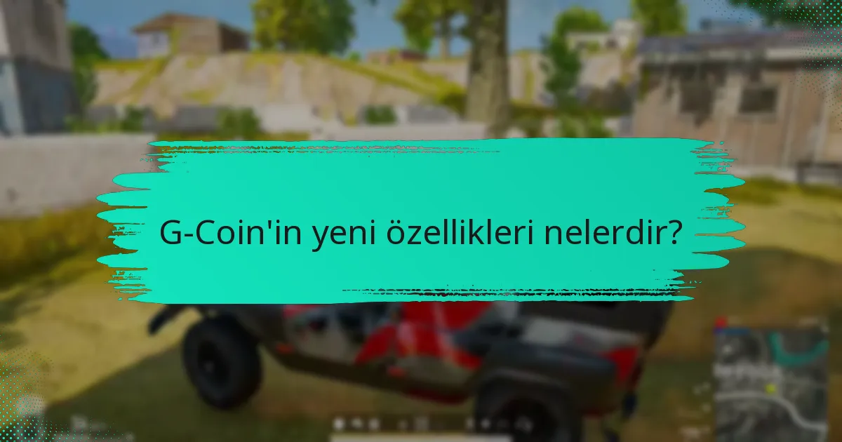 G-Coin güncellemeleri diğer dijital paralarla nasıl karşılaştırılıyor?